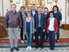 Familiengottesdienst-Team am 10-Jährigen Jubiläum 2016